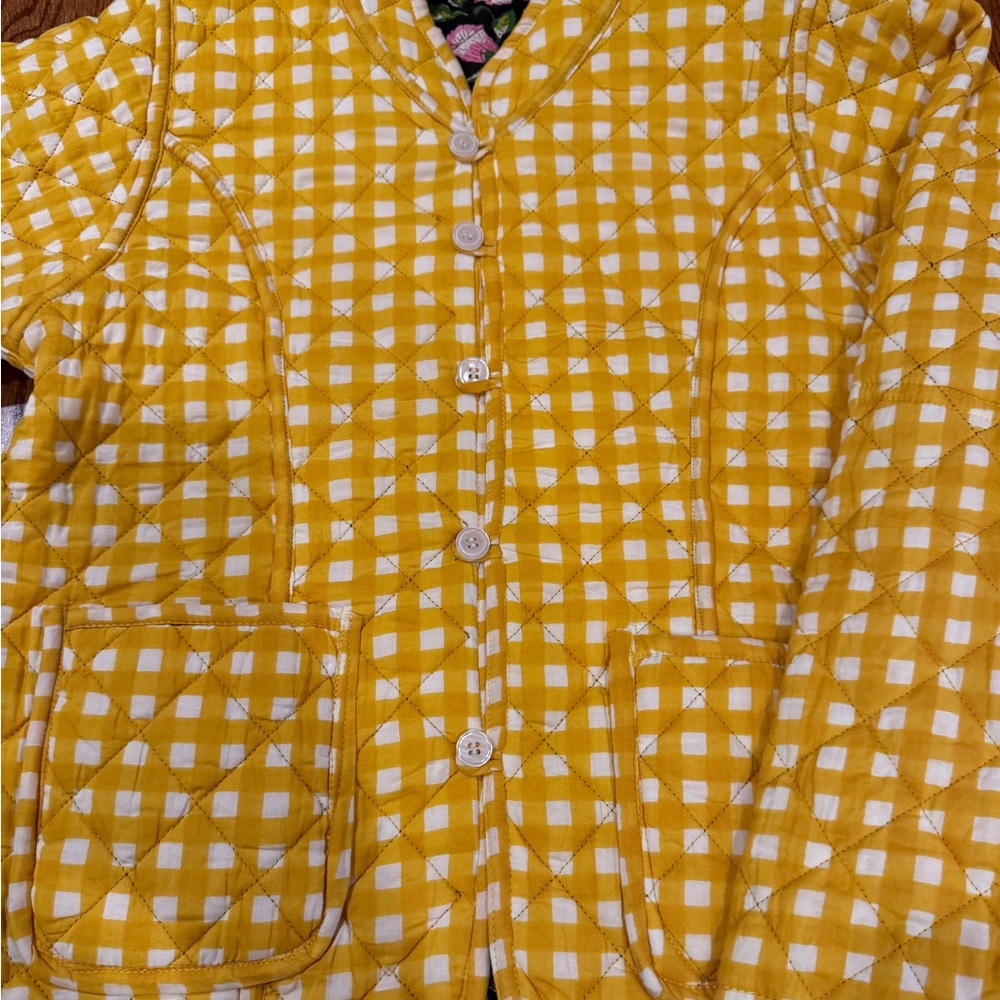 Reversible Quilted Jacket Sz Small - Picture 4 of 10